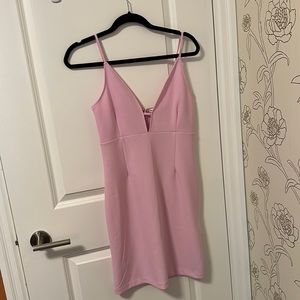 Tall medium above the knee pink dress from Abercrombie
